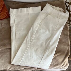 White Women’s Straight-Leg Pants